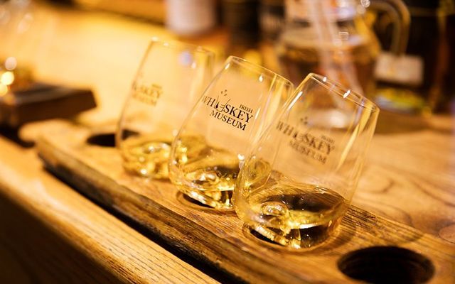 Finish up a tour of Irish whiskey with a guided tasting session over looking Trinity College, at the Irish Whiskey Museum.