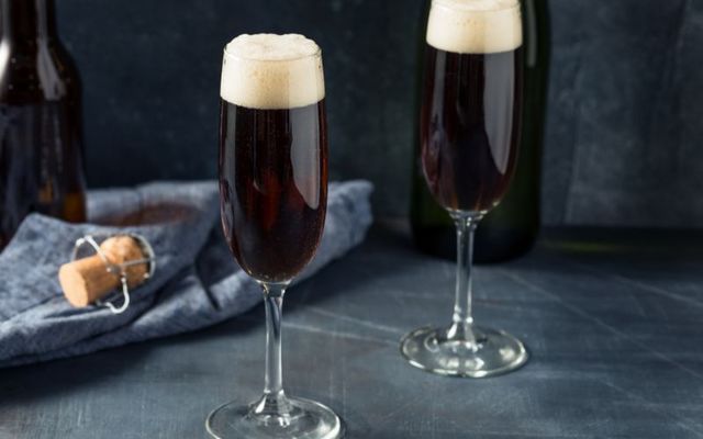 Indulge yourself in this champagne Guinness cocktail invented in 1861.