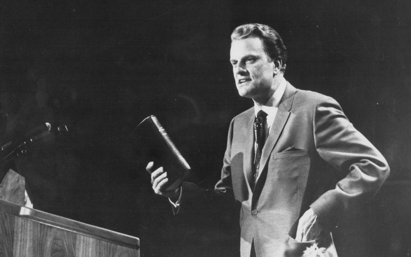 Billy Graham tried to stop JFK becoming president because he was Catholic
