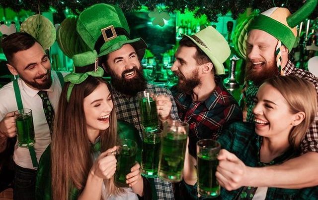 Wearing green, spending green, and consuming green on St. Patrick\'s Day