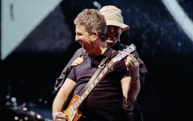 Liam and Noel Gallagher, the Oasis brothers, whose mother hails from County Mayo.
