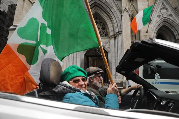 Fifth Ave, New York City, on St. Patrick\'s Day: How much of this Saint Patrick\'s Day trivia do you know? 