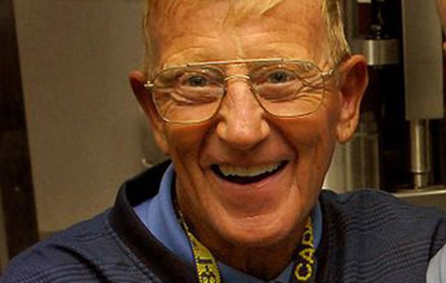 Former Notre Dame football coach Lou Holtz.