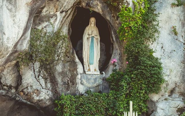 A Catholic grotto to Virgin Mary, similar to the one Ann Lovett died beneath alone and shamed in childbirth.