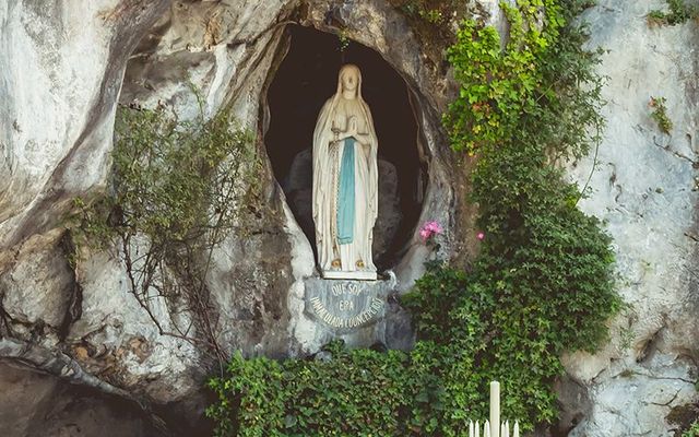 A Catholic grotto to Virgin Mary, similar to the one Ann Lovett died beneath alone and shamed in childbirth.