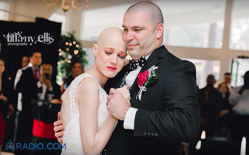 Doctors warned Stage 4 cancer bride to bring her wedding forward — she refused