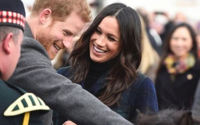 Prince Harry and Meghan Markle.