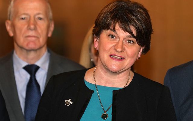 DUP leader Arlene Foster.