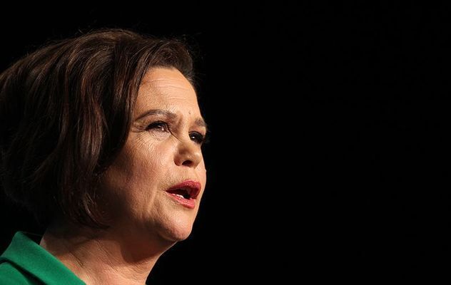 Sinn Fein\'s Mary Lou McDonald.