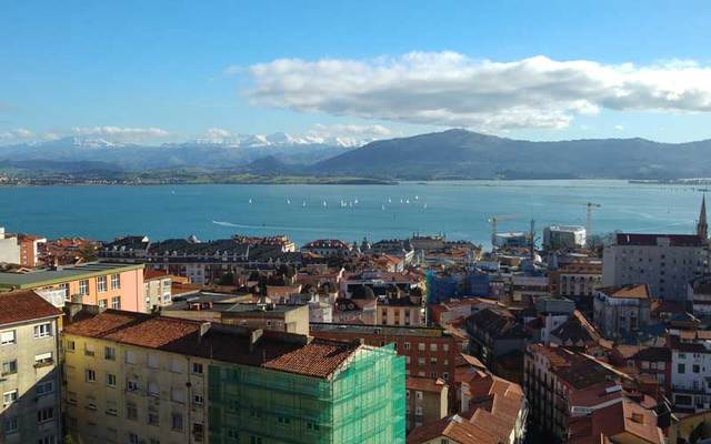 Bay of Santander, Spain.