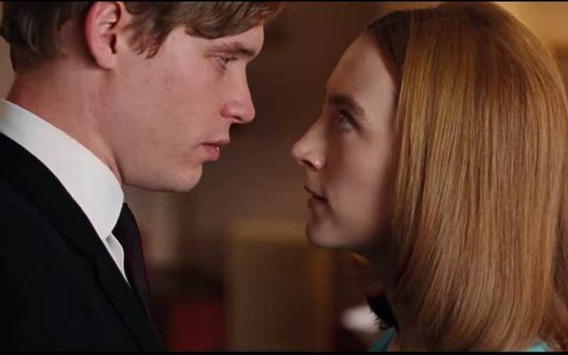 A scene from \"On Chesil Beach,\" starring Saoirse Ronan. 