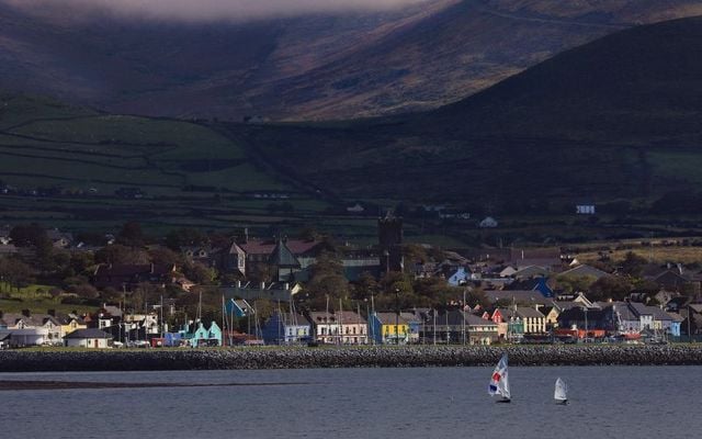 Dingle Town on the Dingle Peninsula, Co Kerry.