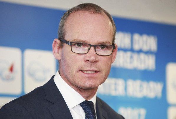 Minister for Foreign Affairs and Tanaiste Simon Coveney.