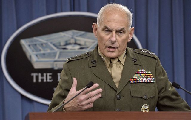 Chief of Staff John Kelly.