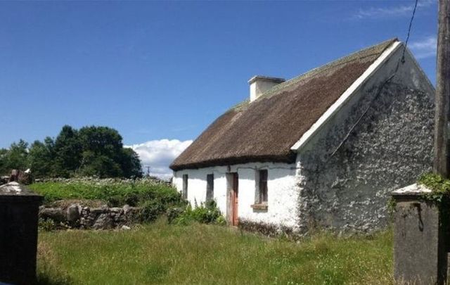 A quaint thatched cottage for sale in Co. Mayo. 