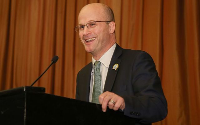 Sean Lane, the new Chair of the New York St. Patrick\'s Day parade.