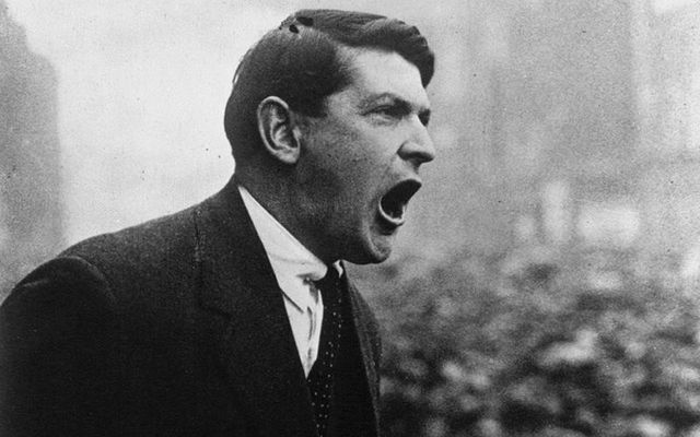 Irish revolutionary Michael Collins.