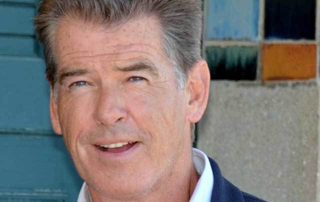 Irish actor Pierce Brosnan.