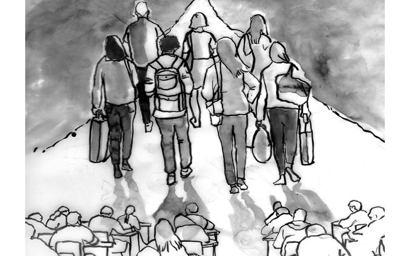 An Irish ballad of leaving and endings