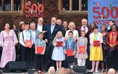Down 9-year-old moves writing competition judges to tears at Hampton Court Palace