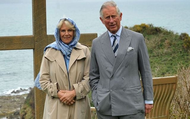 Prince Charles and Duchess Camilla during their 2015 visit to Ireland.