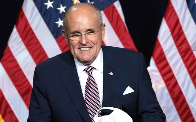 Former New York major and lawyer to Donald Trump, Rudy Giuliani.