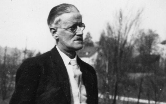 Irish literary giant, James Joyce.