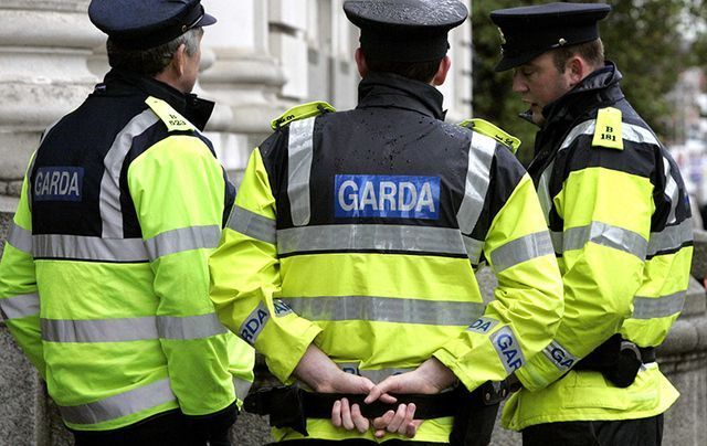 Gardai (Irish police).