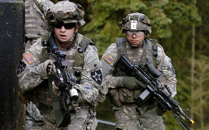 US Army recruits land in Donegal with a special mission