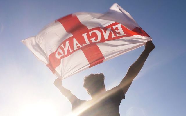 Wow! Irish people are supporting England in the Russia World Cup.