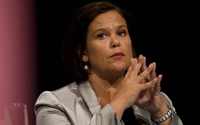 Sinn Fein President Mary Lou McDonald.