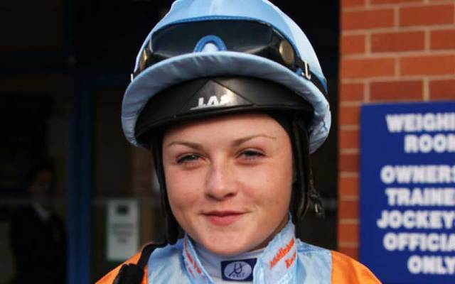 Irish jockey Laura Barry.