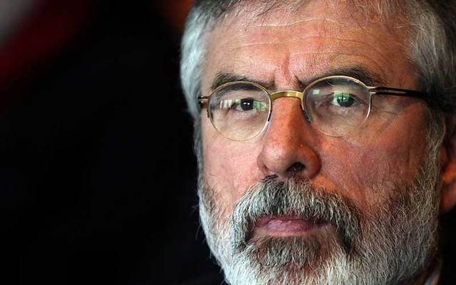 Sinn Féin TD Gerry Adams.