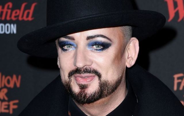 Boy George, pictured here in London in 2019.