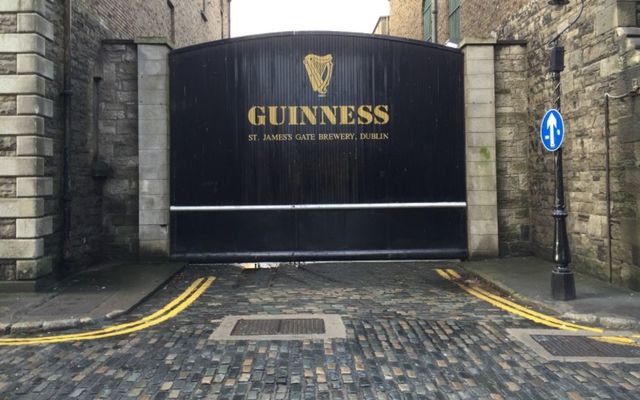 The Guinness Storehouse at St. James Gate in Dublin