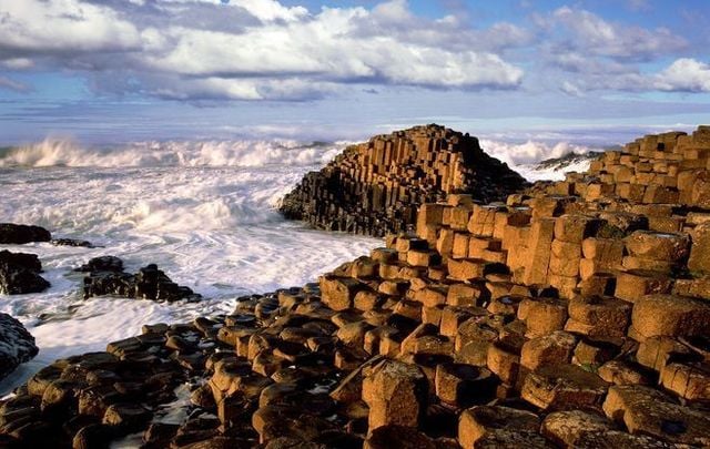 Giant\'s Causeway is one of Ireland\'s most popular tourist spots