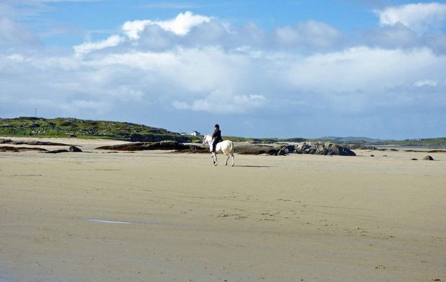 Omey Strand, Connemara, County Galway.