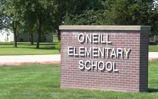 O\'Neill Elementary School sign.