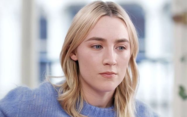 Saoirse Ronan in Calvin Klein\'s new advertisement for Women, the perfume.