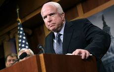 John McCain stands taller in his grave than Donald Trump in the White House