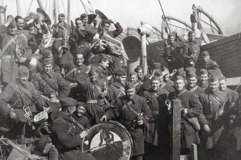 The Irish American soldiers who left their marks on the battlefields of WWI