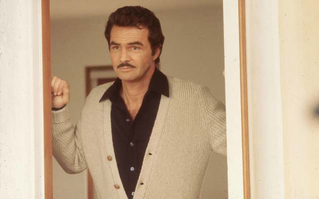 American actor Burt Reynolds.