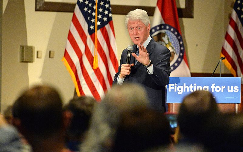Bill Clinton says there is no immigration crisis in America, Trump invented one