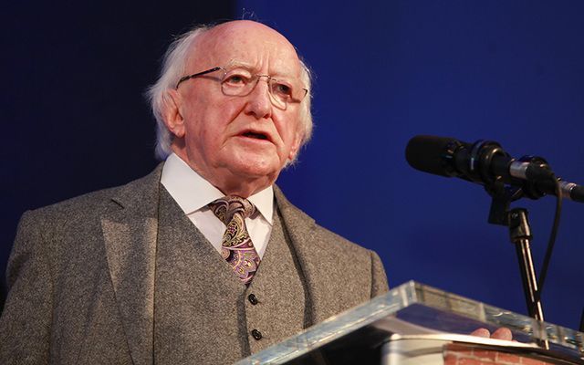 Irish President Michael D. Higgins 