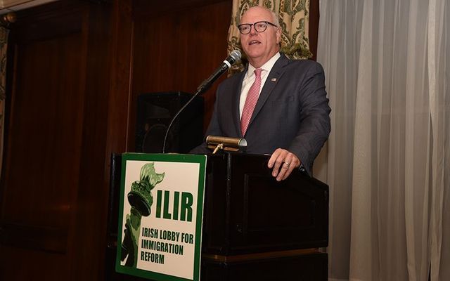 Joe Crowley at last week’s ILIR fundraiser.