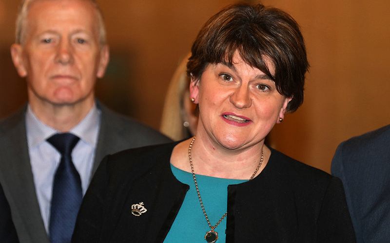 Arlene Foster says the Good Friday Agreement is up for discussion