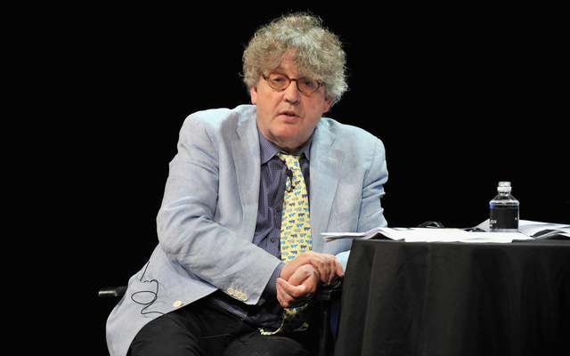 Irish poet Paul Muldoon. 