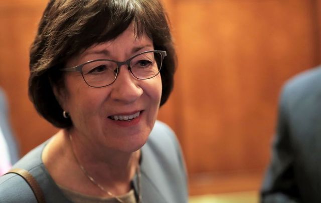 Senator Susan Collins.