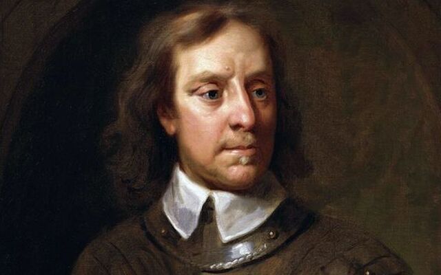 Oliver Cromwell.