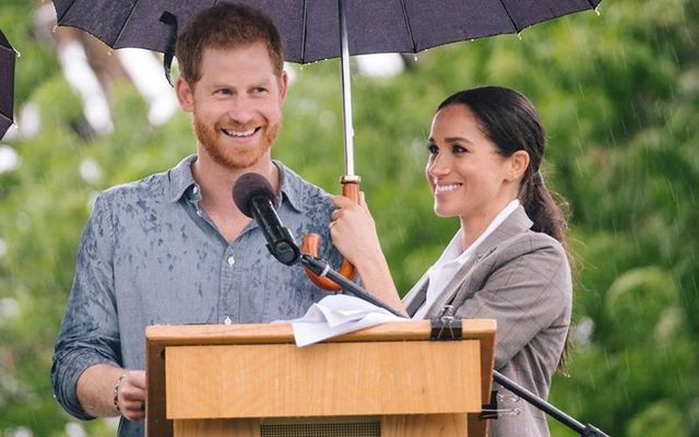 The Duke and Duchess of Sussex, Prince Harry and Meghan Markle, in Australia.